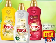 PEROS KONSANTRE YUMUŞATICI ÇEŞİTLERİ 1440 ML fiyat ve kampanya bilgisi